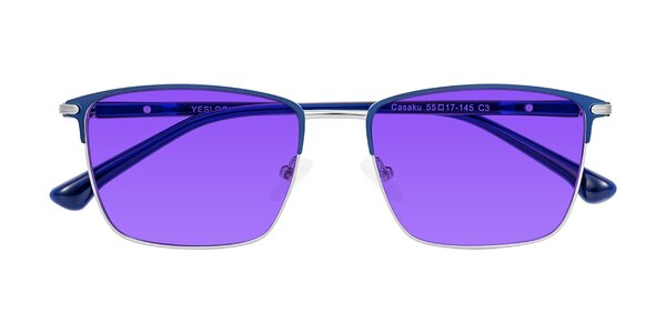 Front of Casaku in Blue/Silver