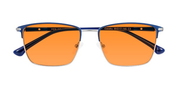 Front of Casaku in Blue/Silver
