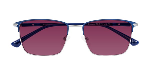 Front of Casaku in Blue/Silver