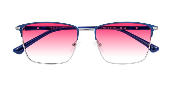 Front of Casaku in Blue/Silver