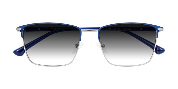 Front of Casaku in Blue/Silver