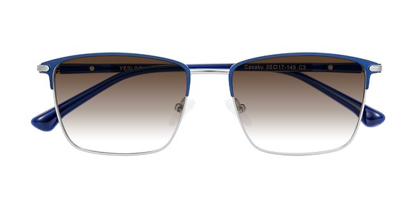 Front of Casaku in Blue/Silver