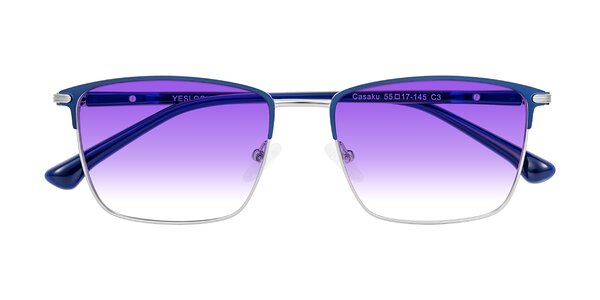 Front of Casaku in Blue/Silver