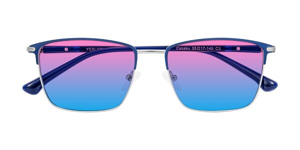 Front of Casaku in Blue/Silver