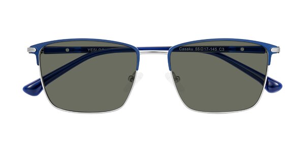 Front of Casaku in Blue/Silver