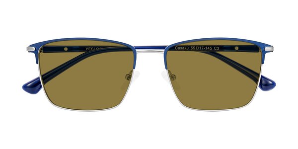 Front of Casaku in Blue/Silver