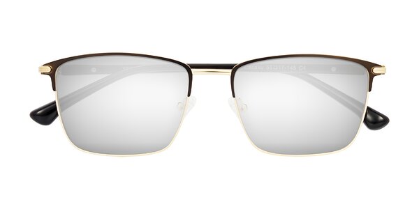Front of Casaku in Coffee/Gold