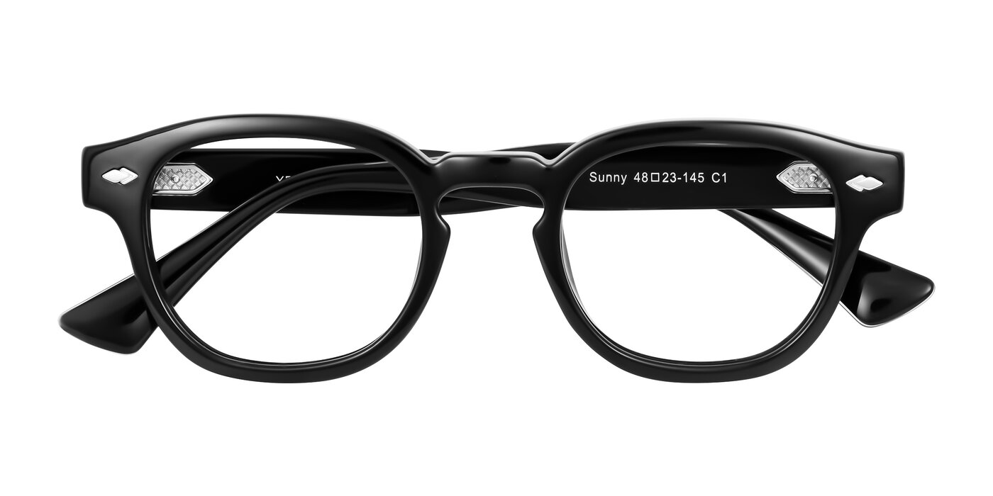 Sunny - Black Eyeglasses