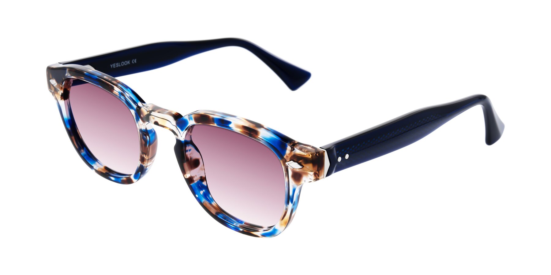 Angle of Sunny in Jellyfish Tortoise with Wine Gradient Lenses
