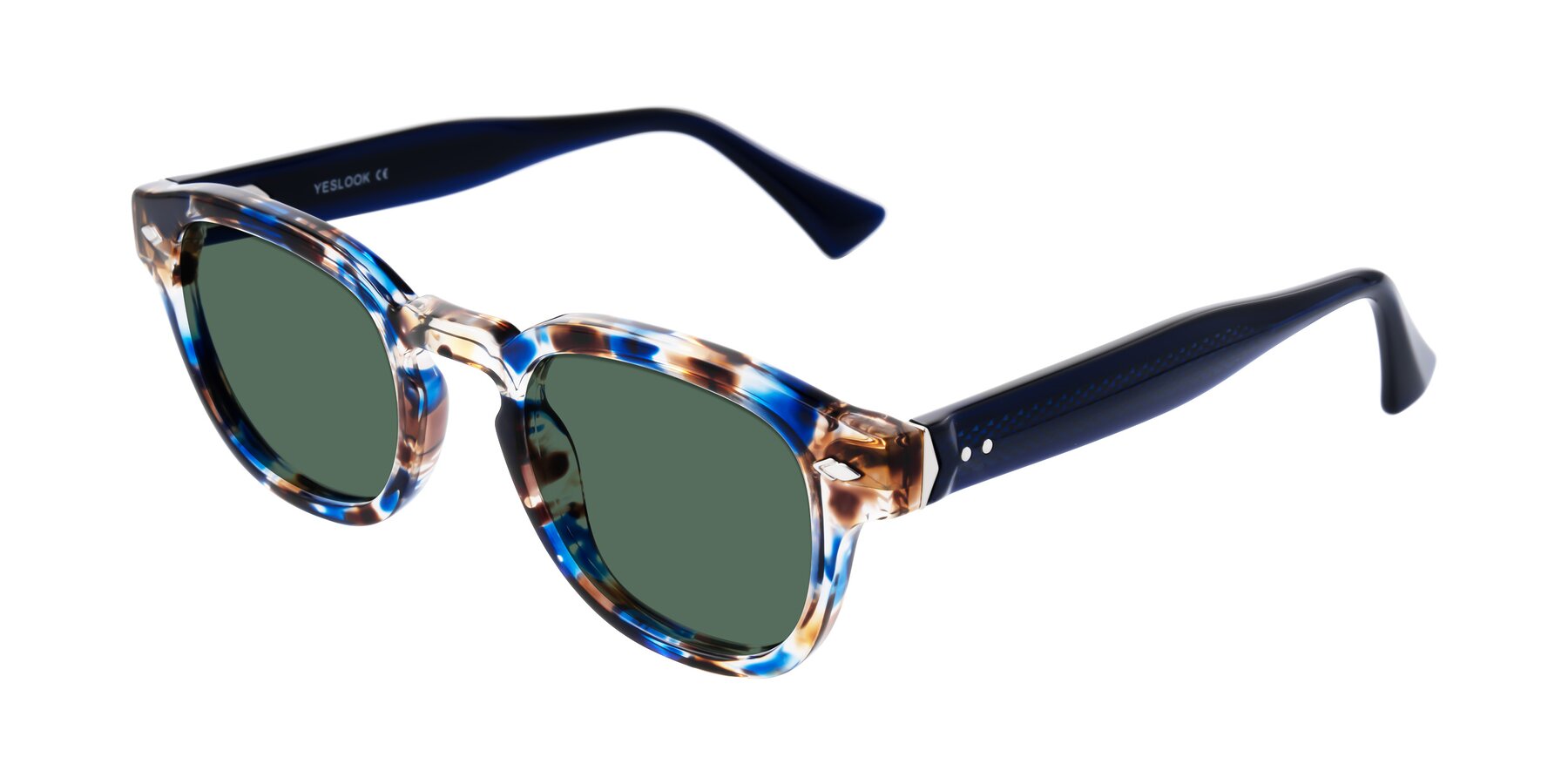 Angle of Sunny in Jellyfish Tortoise with Green Polarized Lenses