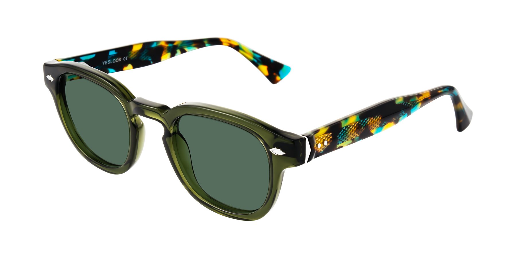 Angle of Sunny in Green with Green Polarized Lenses