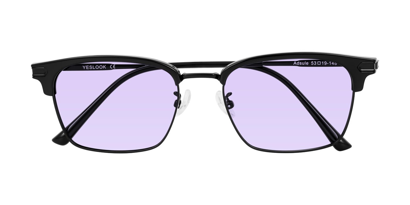 Adsule - Black Tinted Sunglasses
