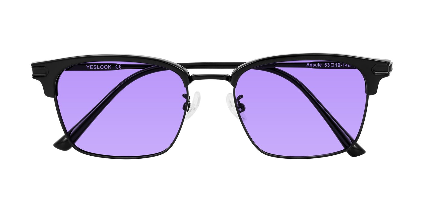 Adsule - Black Tinted Sunglasses