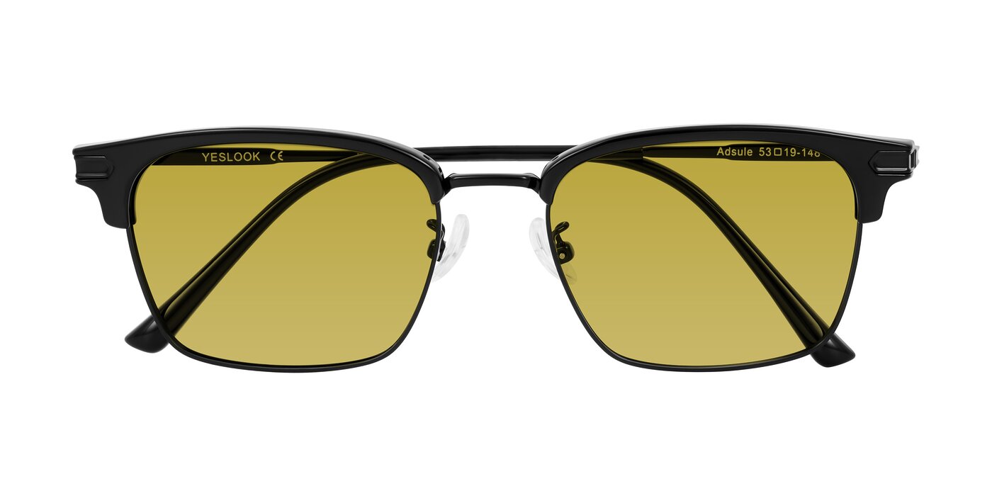 Adsule - Black Tinted Sunglasses