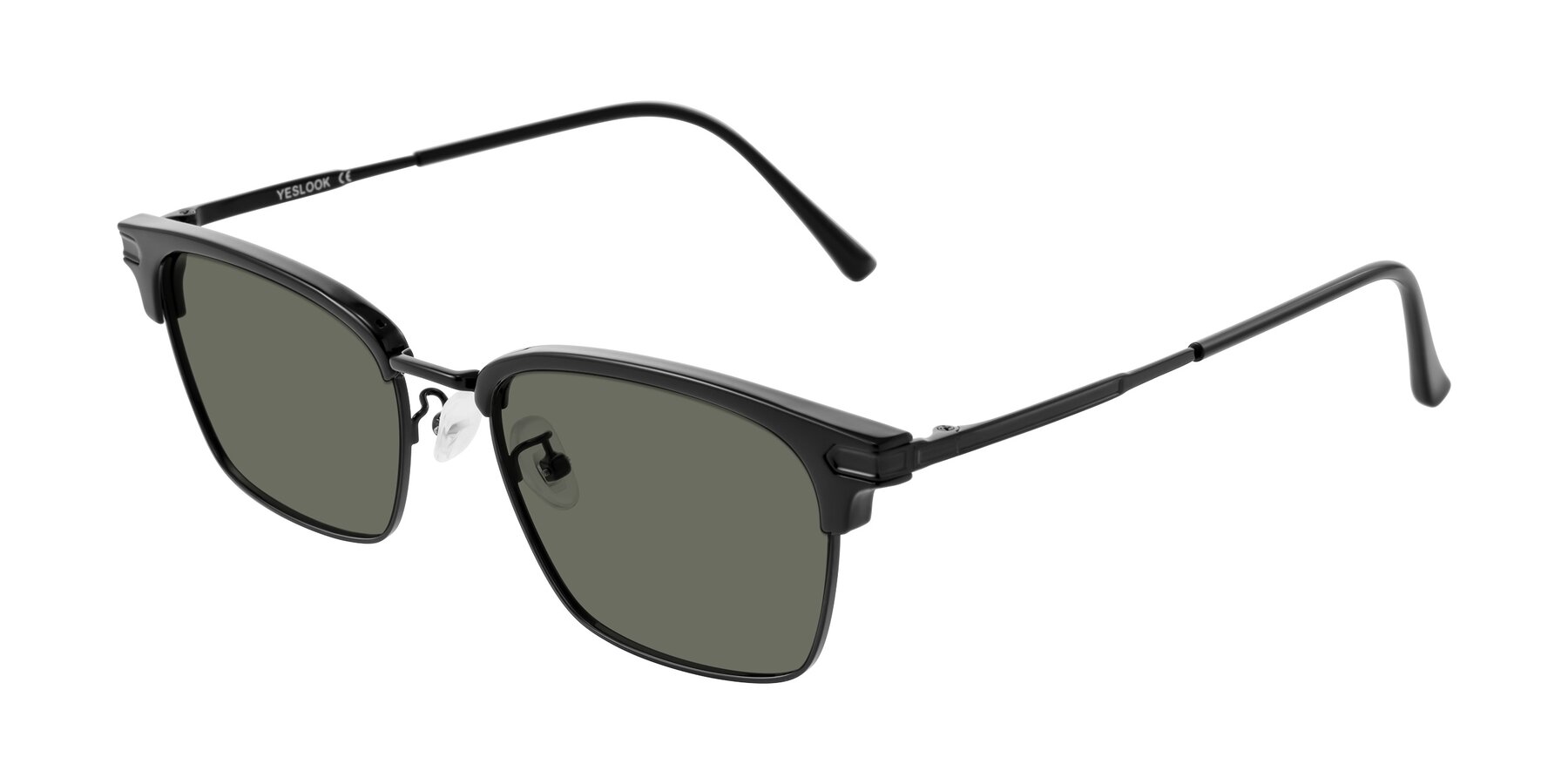 Angle of Adsule in Black with Gray Polarized Lenses