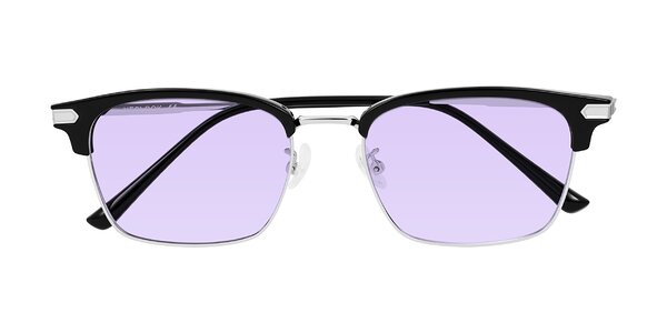Front of Adsule in Black/Silver
