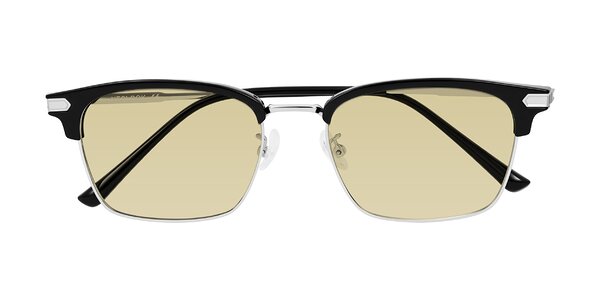Front of Adsule in Black/Silver