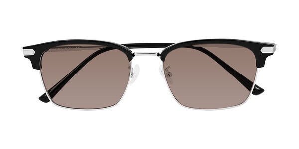 Front of Adsule in Black/Silver