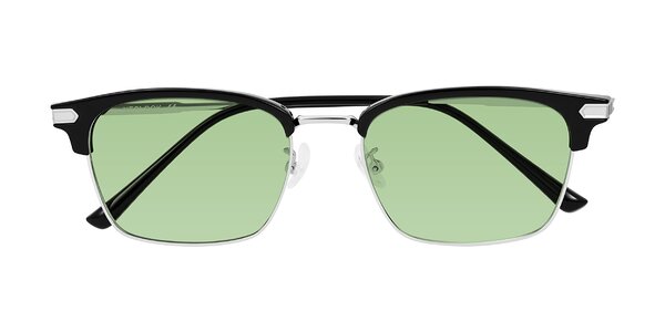Front of Adsule in Black/Silver