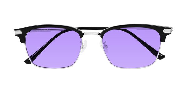 Front of Adsule in Black/Silver