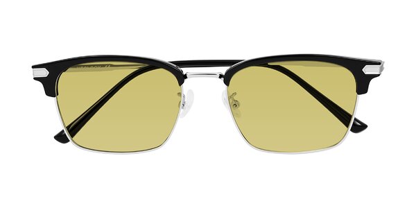 Front of Adsule in Black/Silver