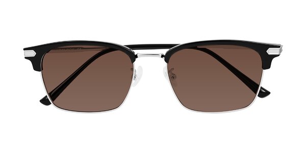 Front of Adsule in Black/Silver