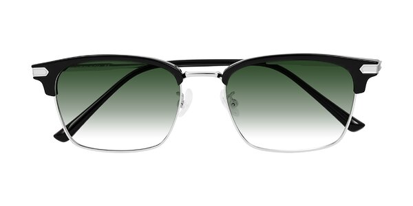 Front of Adsule in Black/Silver