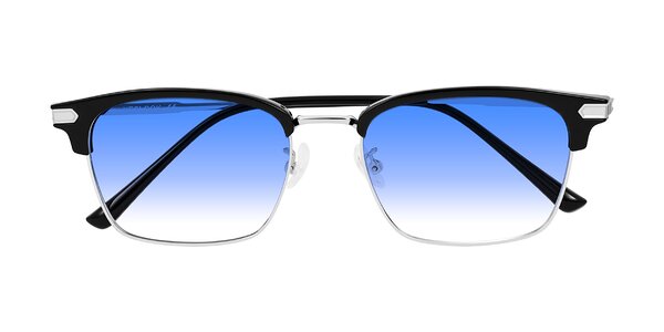 Front of Adsule in Black/Silver