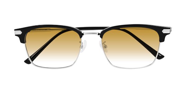 Front of Adsule in Black/Silver