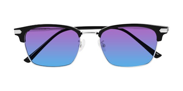 Front of Adsule in Black/Silver