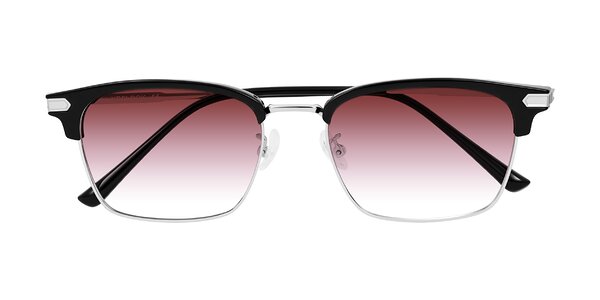 Front of Adsule in Black/Silver