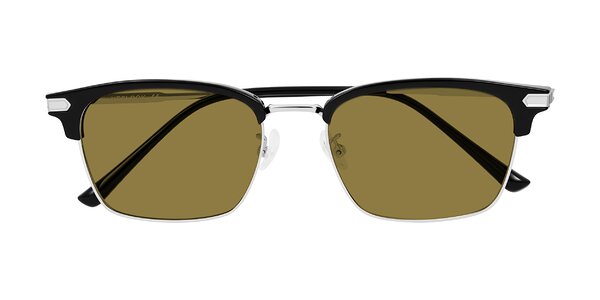 Front of Adsule in Black/Silver