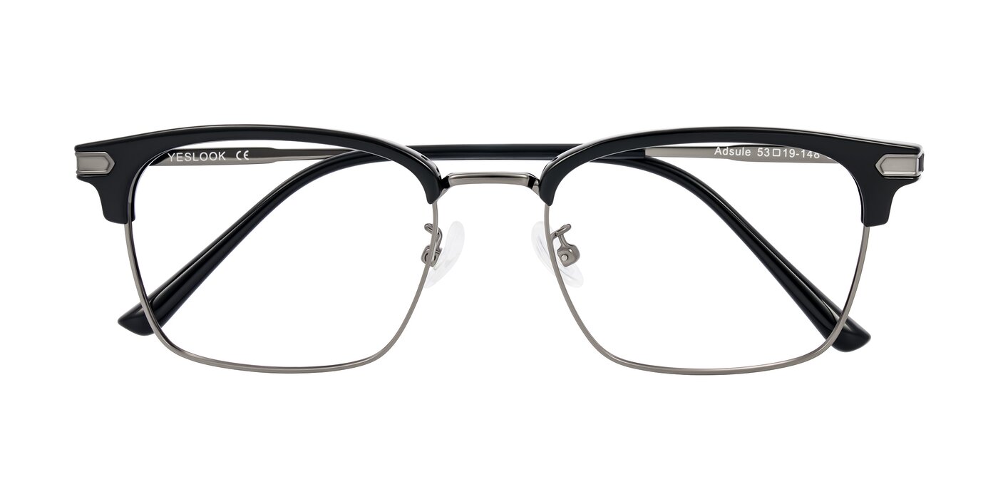 Adsule - Black/Gunmetal Blue Light Glasses