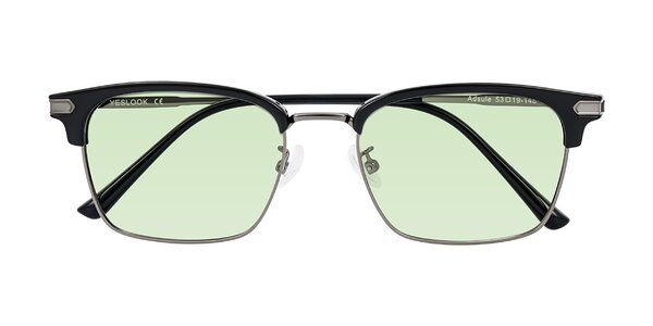 Front of Adsule in Black/Gunmetal