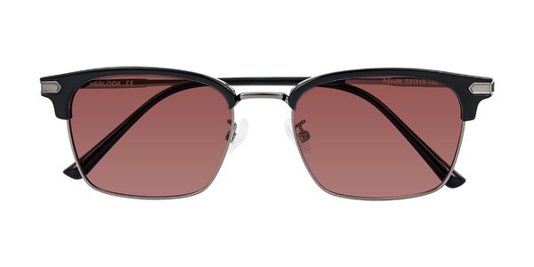 Front of Adsule in Black/Gunmetal