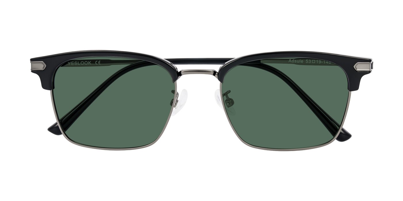 Adsule - Black/Gunmetal Polarized Sunglasses