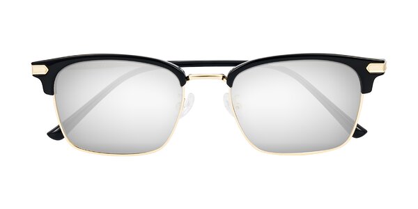 Front of Adsule in Black/Gold