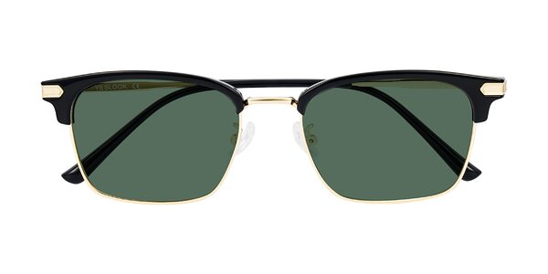 Front of Adsule in Black/Gold