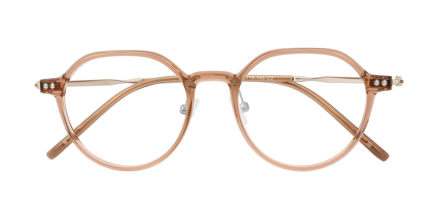 Ledesmo - Transparent Brown Reading Glasses