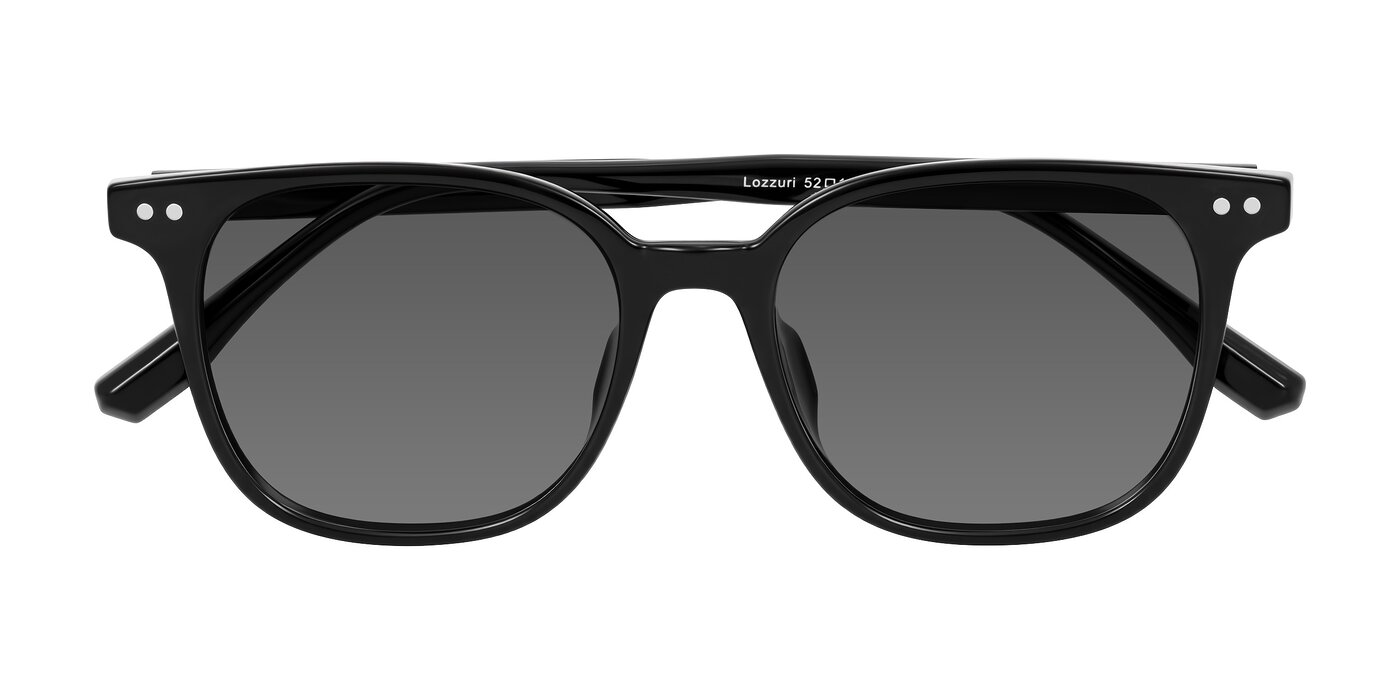 Lozzuri - Black Tinted Sunglasses