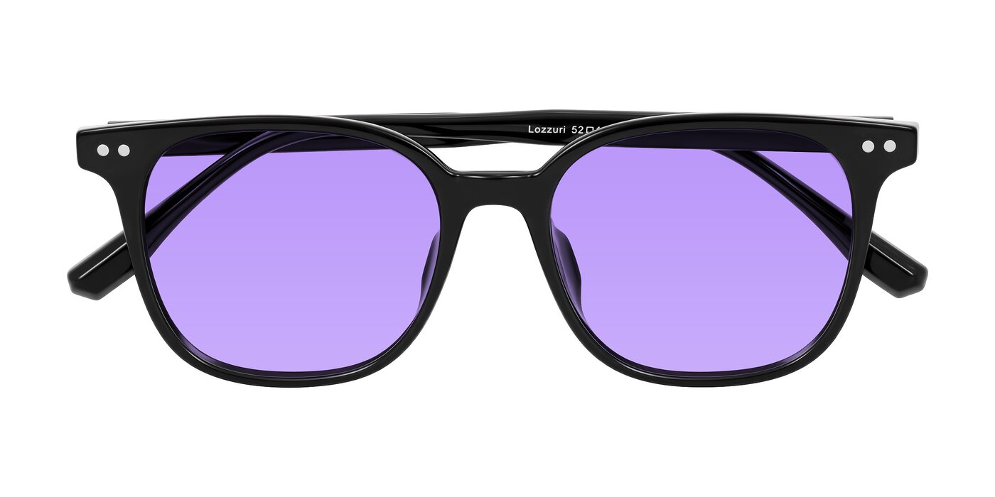 Lozzuri - Black Tinted Sunglasses