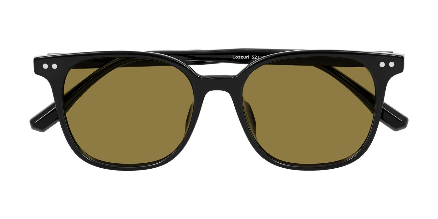 Lozzuri - Black Polarized Sunglasses