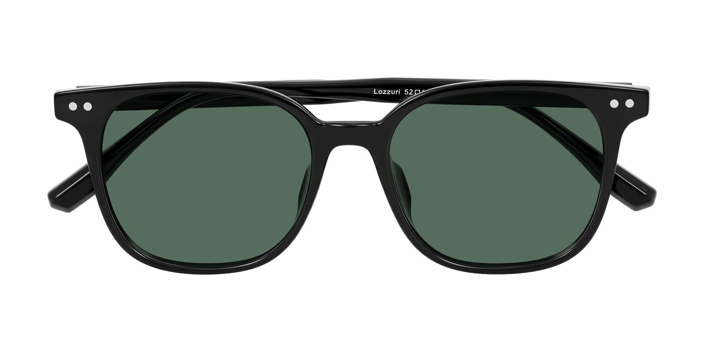Lozzuri - Black Polarized Sunglasses