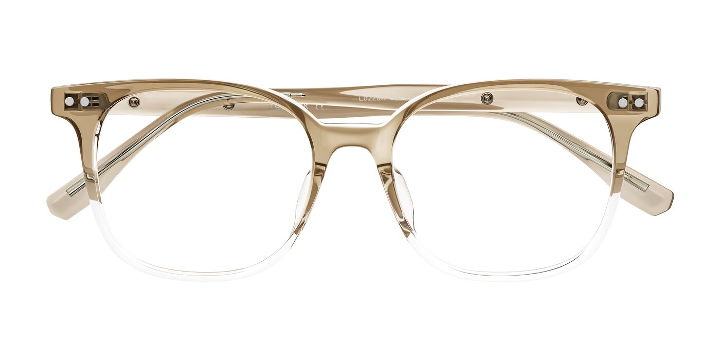 Lozzuri - Gradient Champagne Blue Light Glasses
