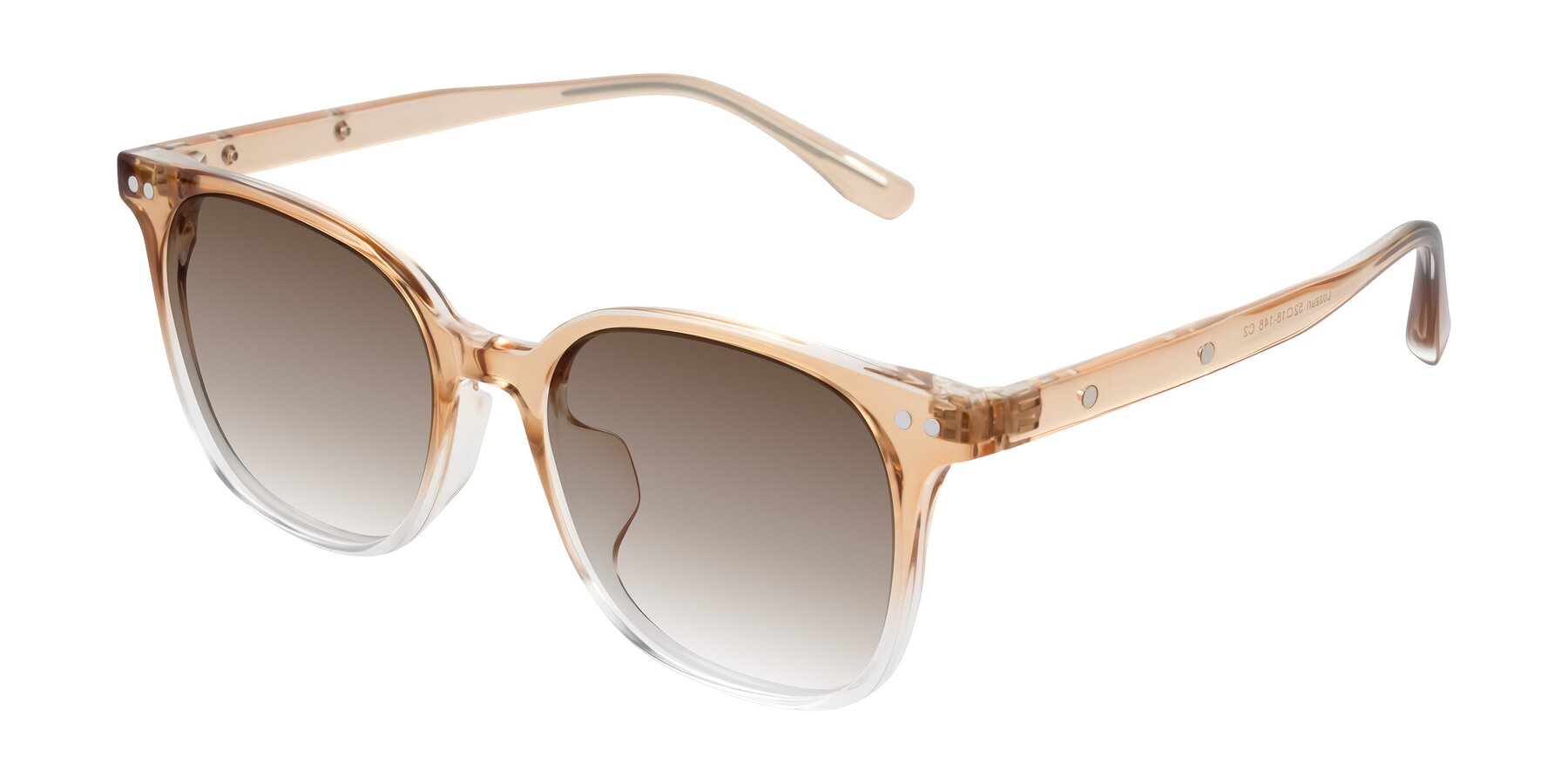 Angle of Lozzuri in Gradient Champagne with Brown Gradient Lenses