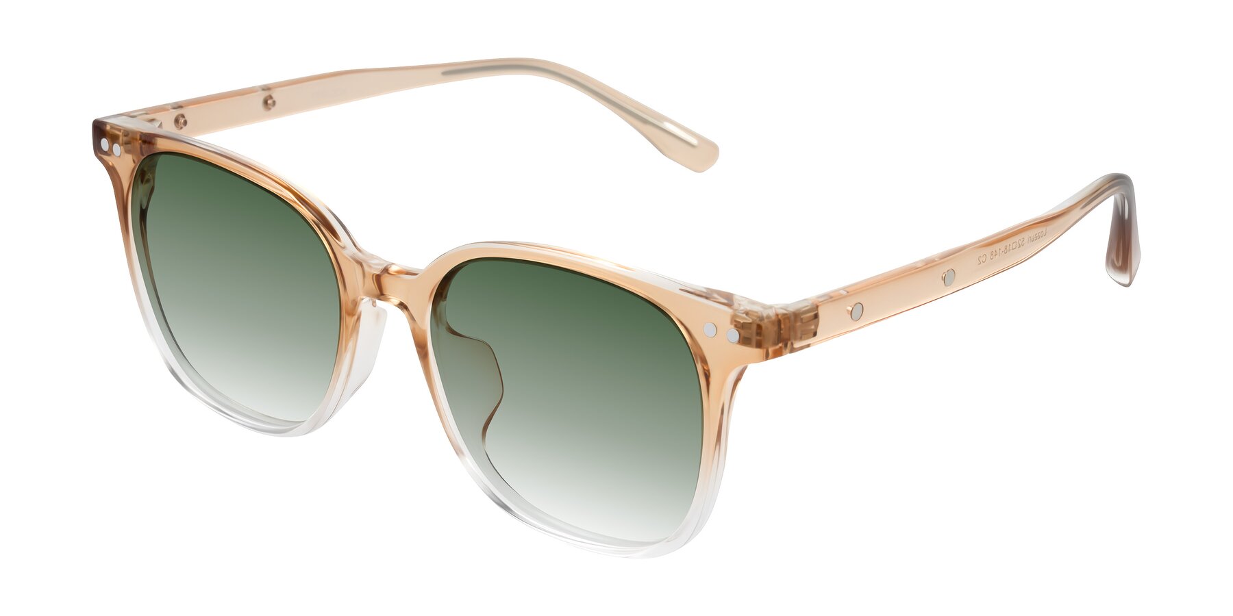 Angle of Lozzuri in Gradient Champagne with Green Gradient Lenses
