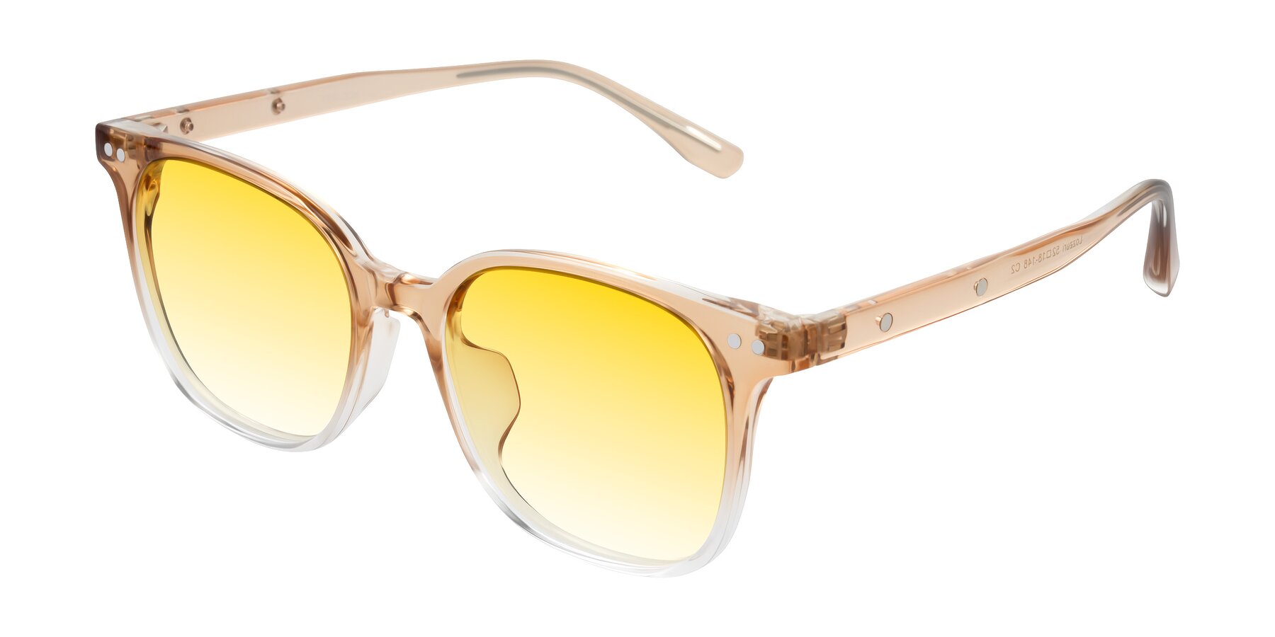 Angle of Lozzuri in Gradient Champagne with Yellow Gradient Lenses