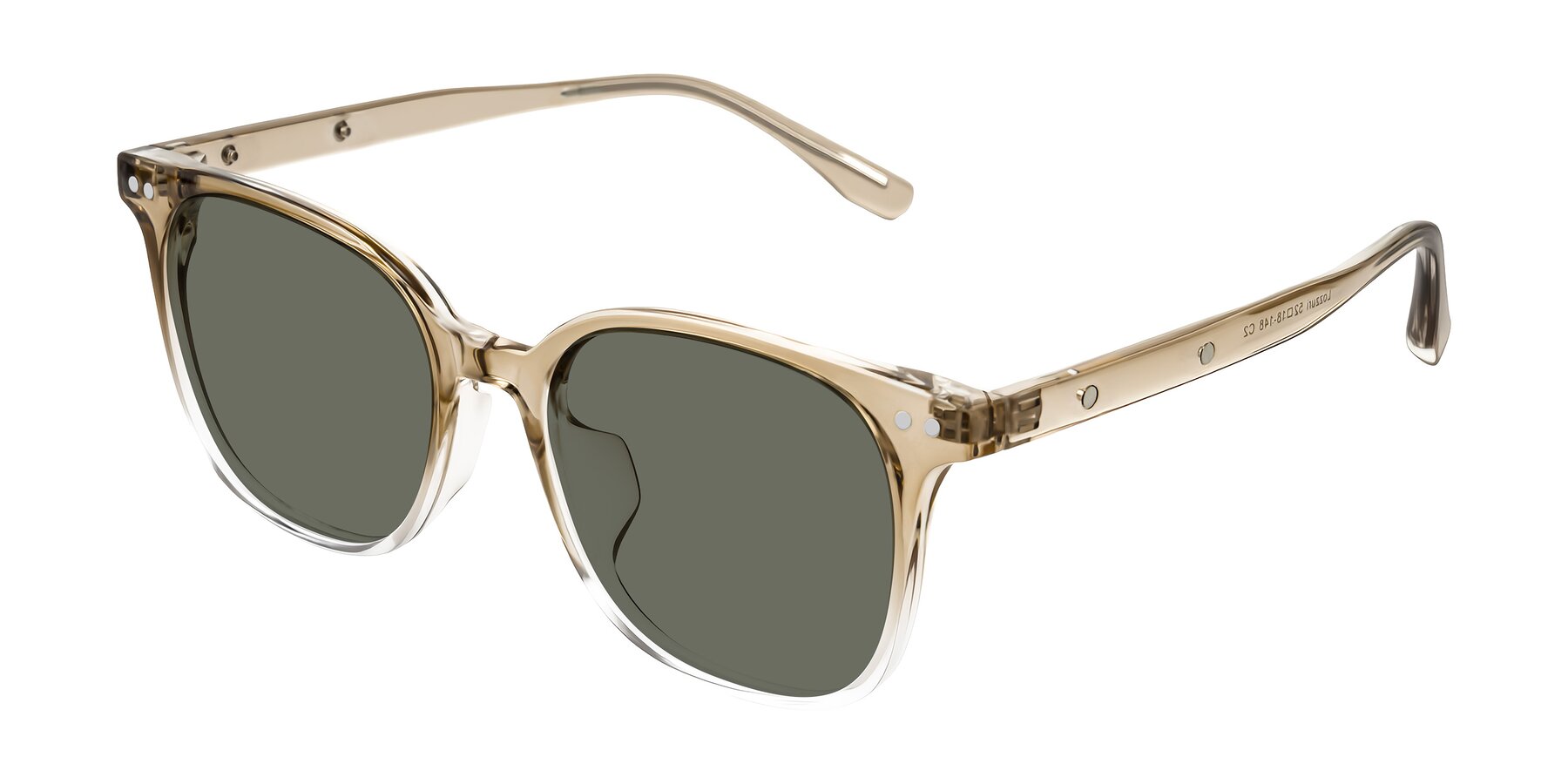 Angle of Lozzuri in Gradient Champagne with Gray Polarized Lenses