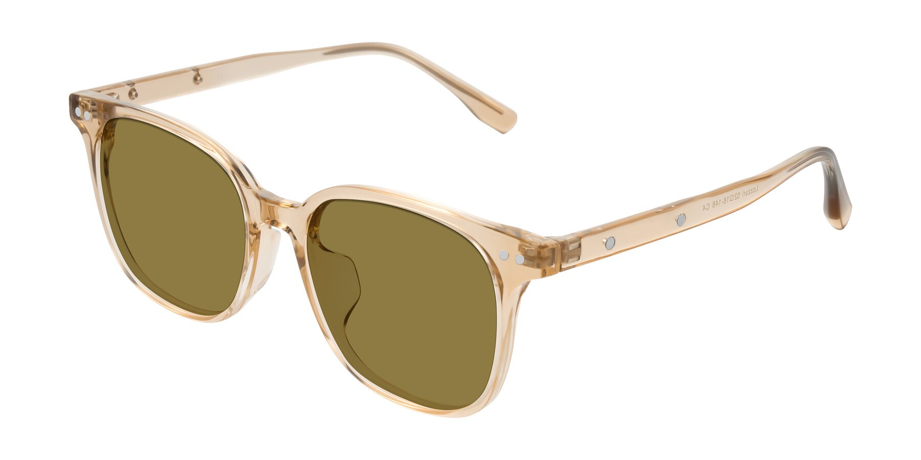 Angle of Lozzuri in Transparent Champagne with Brown Polarized Lenses