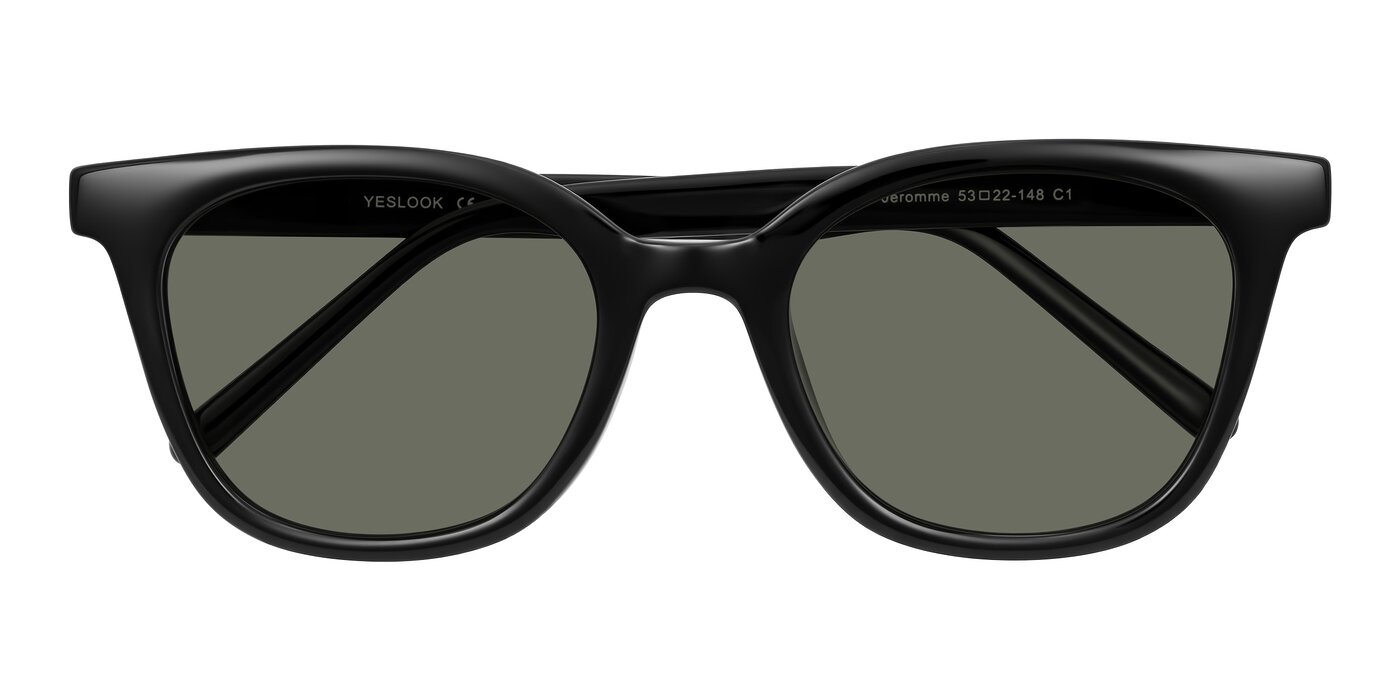 Jeromme - Black Polarized Sunglasses
